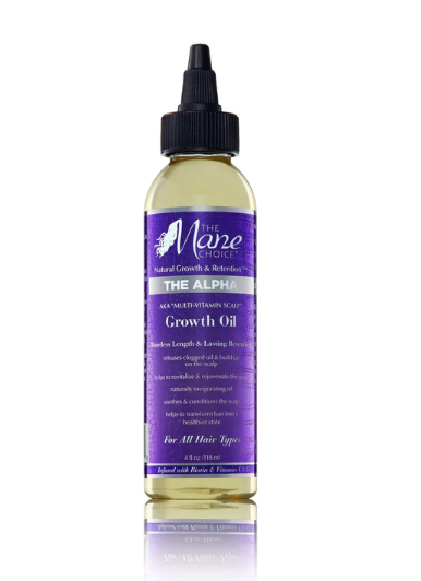 The Mane Choice Multi vitamin Scalp Nourishing Growth Oil 4oz