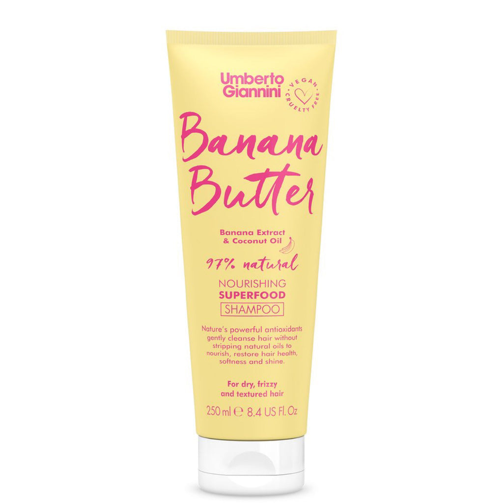 Umberto Giannini- Banana Butter Nourishing Superfood Shampoo 8.4oz