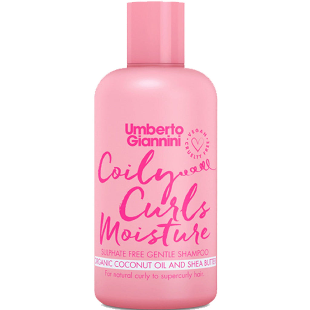 Umberto Giannini Coily Curls Moisture Sulphate Free Gentle Vegan Shampoo 8.8oz